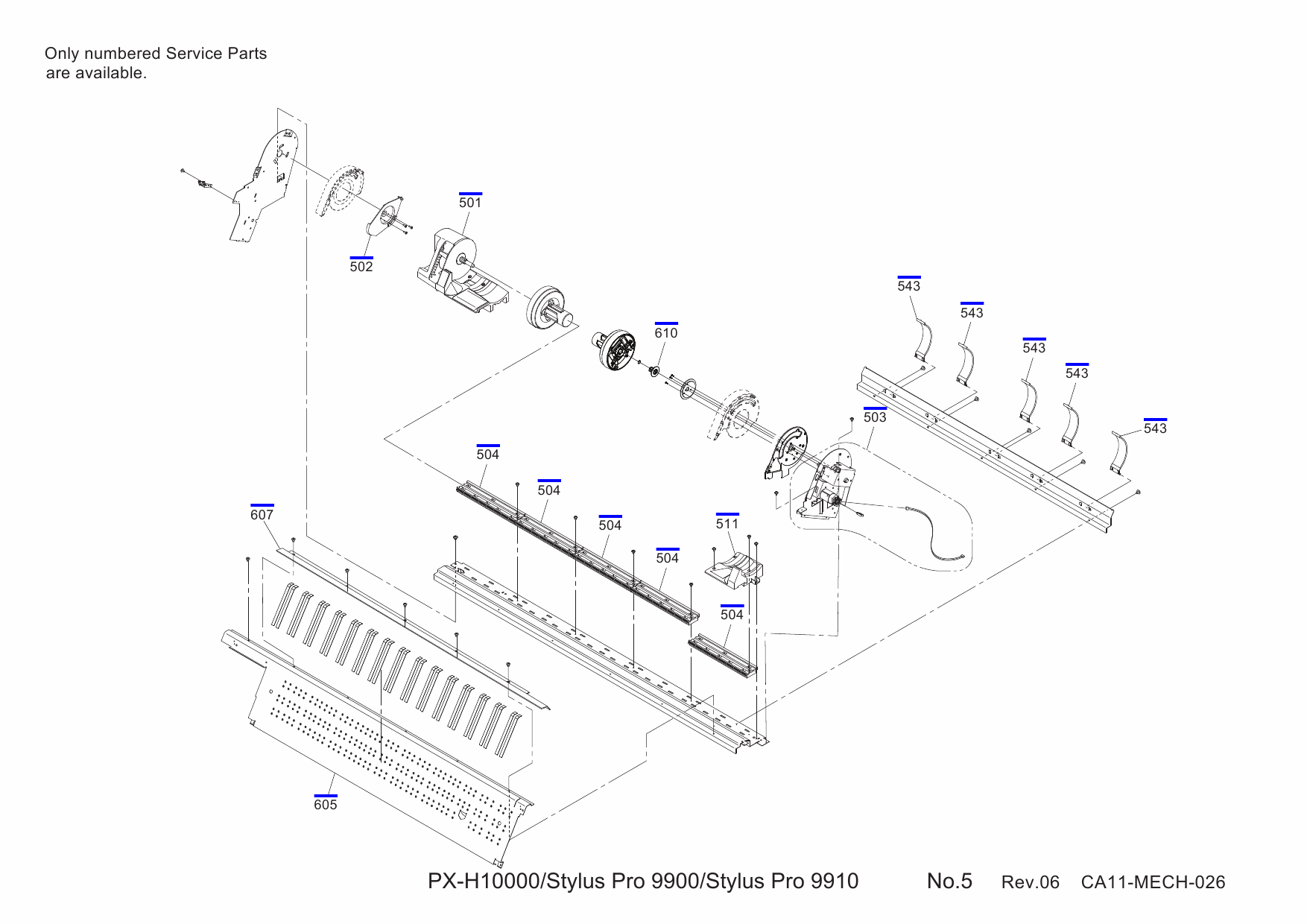 EPSON StylusPro 9900 9910 Parts Manual-6